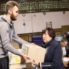 Продовжується видача продуктових наборів до Міжнародного дня людини похилого віку