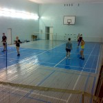 Прошел открытый чемпионат по бадминтону