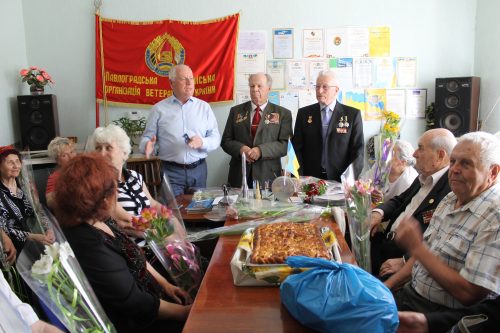 Актив Ради ветеранів привітав міський голова