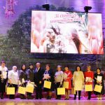 Жінки нашого міста приймали вітання зі святом