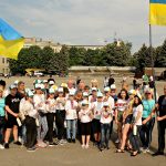 У Павлограді провели патріотичний флешмоб