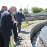 Міський голова з журналістами перевірили роботу очисних споруд