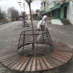 У Павлограді проводиться санітарна обробка об’єктів благоустрою