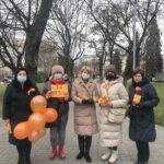 У місті пройшла вулична акція  в рамках кампанії «16 днів проти насильства»