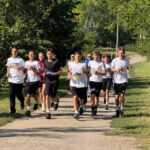 Павлоградці доєдналися до всеукраїнського забігу пам’яті «Шаную воїнів, біжу за Героїв України»