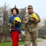 Покладання квітів до Дня визволення України від фашистських загарбників