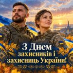 Вітання міського голови Анатолія Вершини з Днем Захисників та Захисниць України